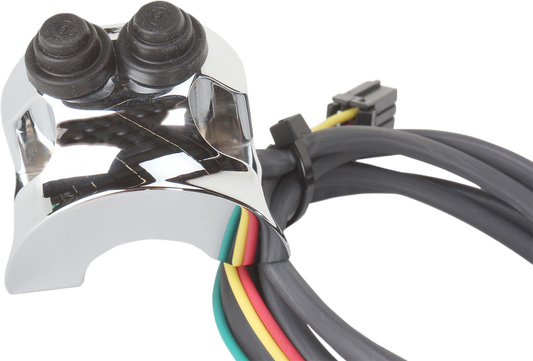 Legend Chrome Handlebar Mounted Air Ride Suspension Control Switch Assembly