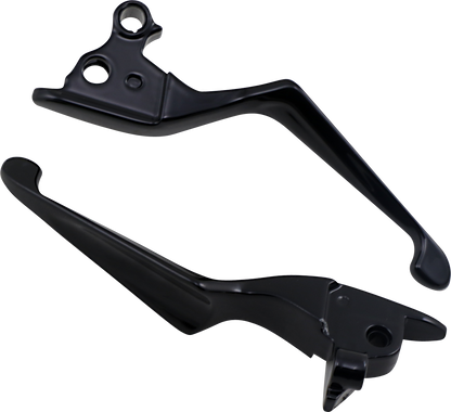 Kuryakyn Boss Blade Black Handlebar Lever Set 2008-2013 Harley Touring FLHR FLHX