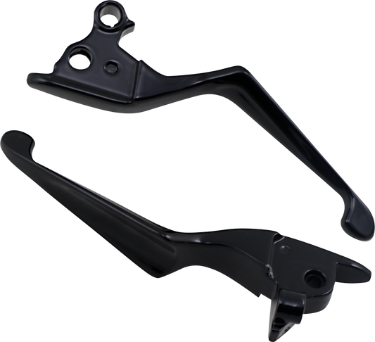 Kuryakyn Boss Blade Black Handlebar Lever Set 2008-2013 Harley Touring FLHR FLHX