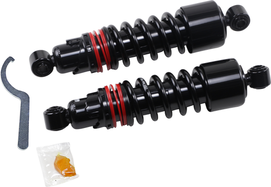 Burly Brand Slammer Plus Standard Rear Shocks for 1991-2017 Harley Dyna FXD