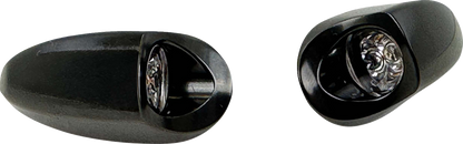 Kodlin Neowise X Black Mini Fender Strut Turn Signals for 2018-26 Harley Softail