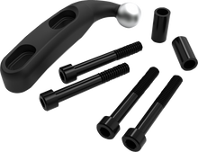 Ciro Gen 2 Black Perch Handlebar Phone Mount Kit for 1996-2025 Harley Indian