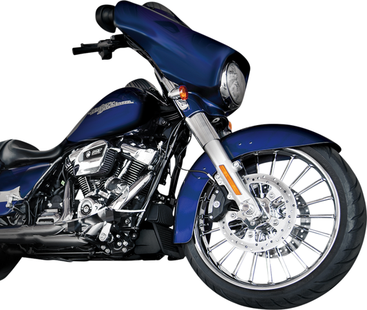 RC Components Illusion 21" x 3.50" Chrome Front Wheel 2014-2023 Harley Touring