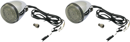 Custom Dynamics Chrome Probeam Front LED Turn Signal Kit 2014-2023 Indian Chief
