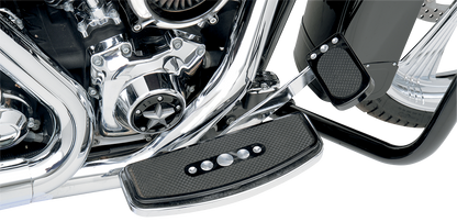 Drag Specialties Black Brake Pedal for 1983-2023 Harley Touring Electra Glide