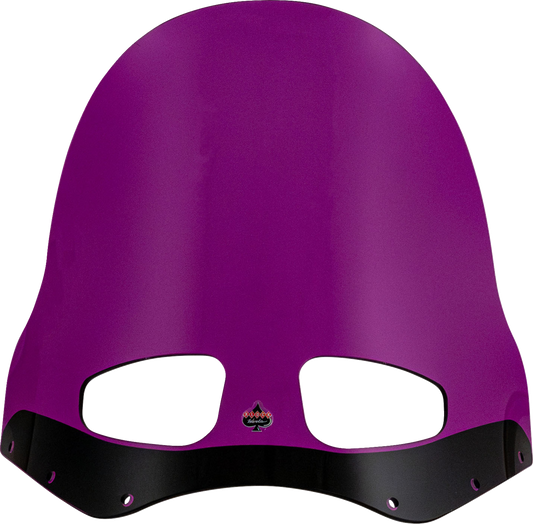 Klock Werks 15" Kolor Flare Purple Road Warrior Fairing Motorcycle Windshield
