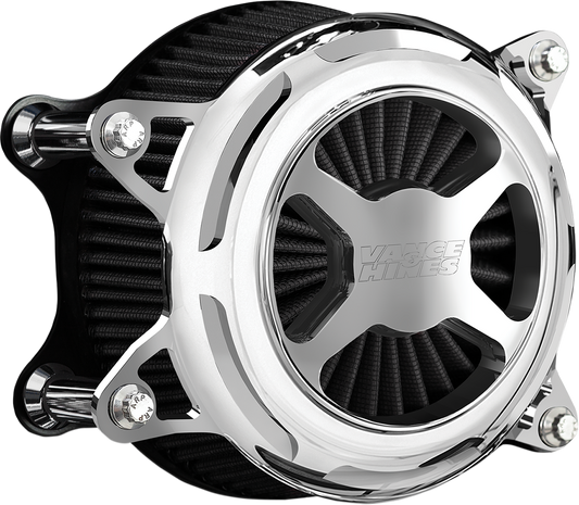 Vance & Hines VO2 X Chrome Air Filter Cleaner for 2017-2024 Harley Touring 72345