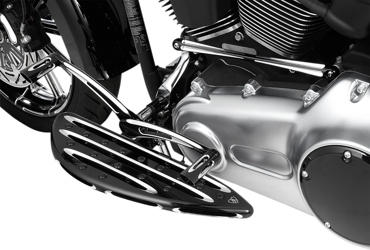 Arlen Ness Black Deep Cut Shift Rod 1984-2024 Harley Softail Touring FLHX FXSB
