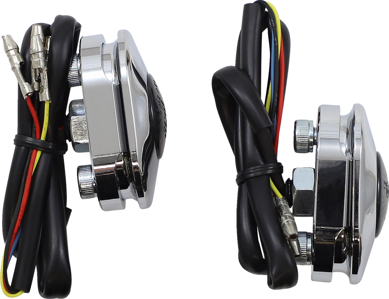 Kodlin Chrome Antenna Grommet Lights for 2006-2023 Harley Street Road Glide FLTR