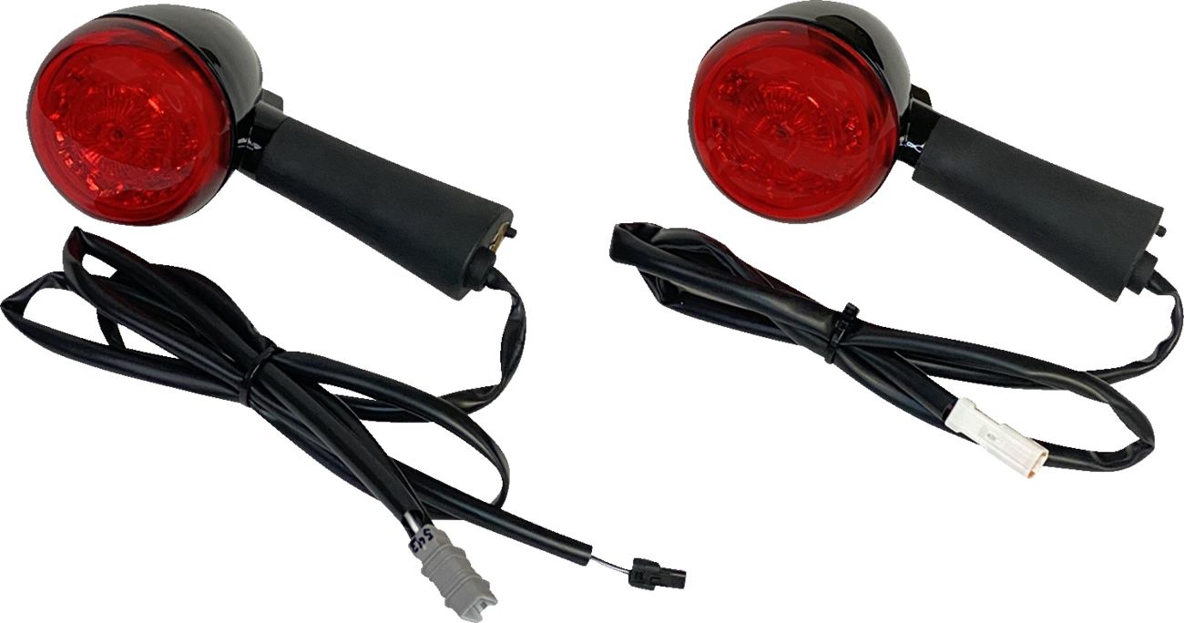 Custom Dynamics ProBeam Rear Red LED Turn Signals for 2018-2023 Indian Scout