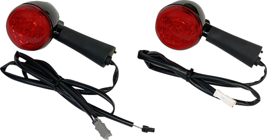 Custom Dynamics ProBeam Rear Red LED Turn Signals for 2018-2023 Indian Scout