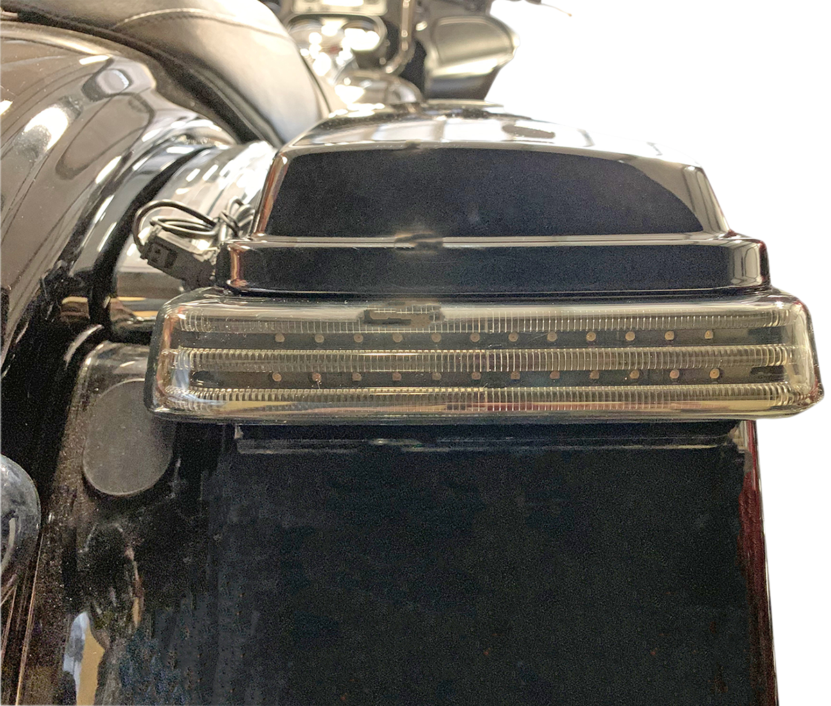 Custom Dynamics LED Sequential Black Saddlebag Lights 2014-2024 Harley Touring