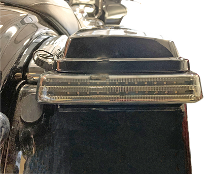 Custom Dynamics LED Sequential Black Saddlebag Lights 2014-2024 Harley Touring