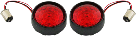 Custom Dynamics Probeam 1157 Red Rear LED Bullet Turn Signal 2007-2024 Harley