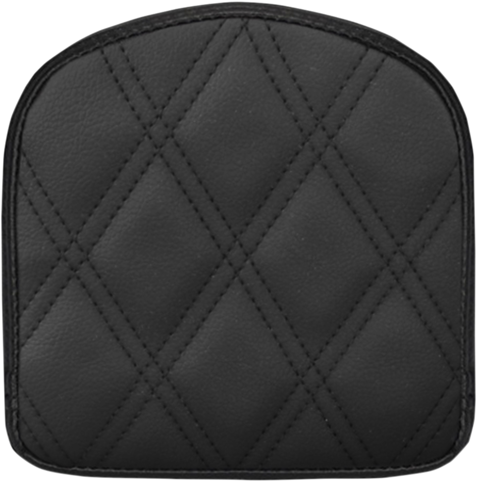 Saddlemen 6.5" x 6.5" Lattice Stitched Sissy Bar Pad for Harley Davidson