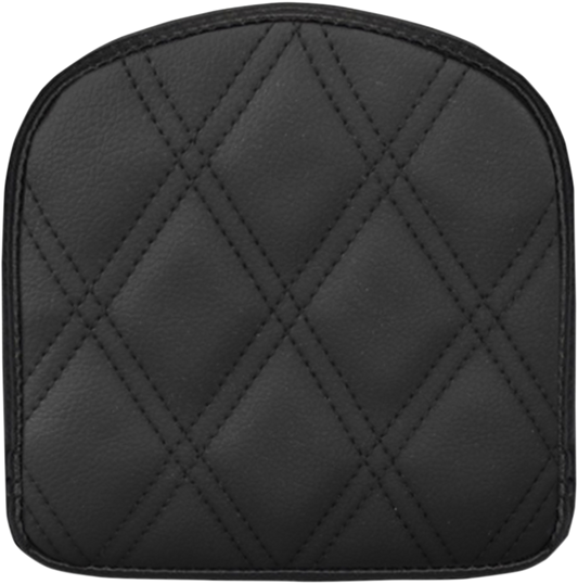 Saddlemen 6.5" x 6.5" Lattice Stitched Sissy Bar Pad for Harley Davidson