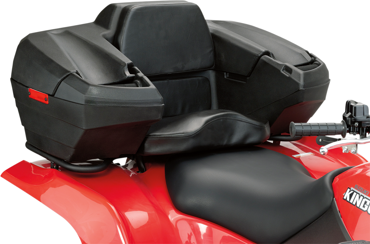 Moose Black Lockable Trailblazer Rear Storage Rack Cargo Trunk & Brake Light