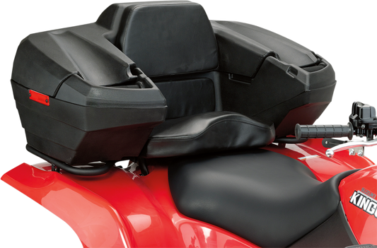 Moose Black Lockable Trailblazer Rear Storage Rack Cargo Trunk & Brake Light