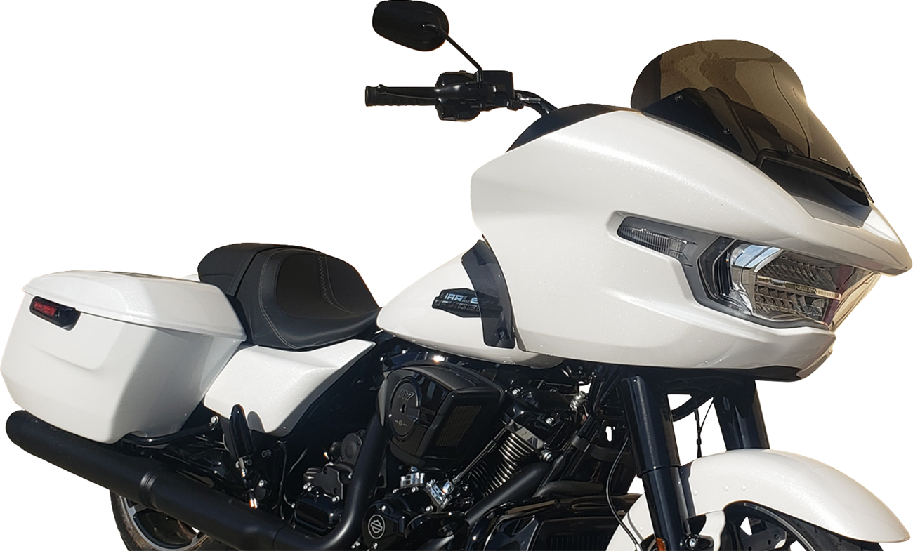 Wind Vest 11.5" Dark Smoke Fairing Windshield fits 2023-2025 Harley Road Glide
