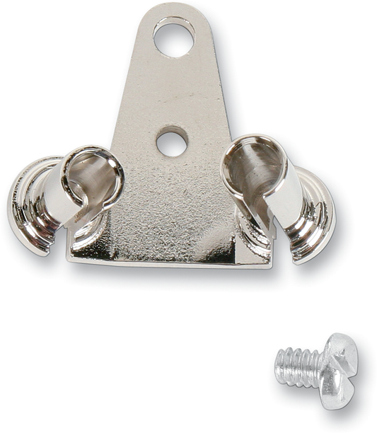 S&S Super E & G Butterfly Style Cable Guide Assembly & Screw For Harley Davidson