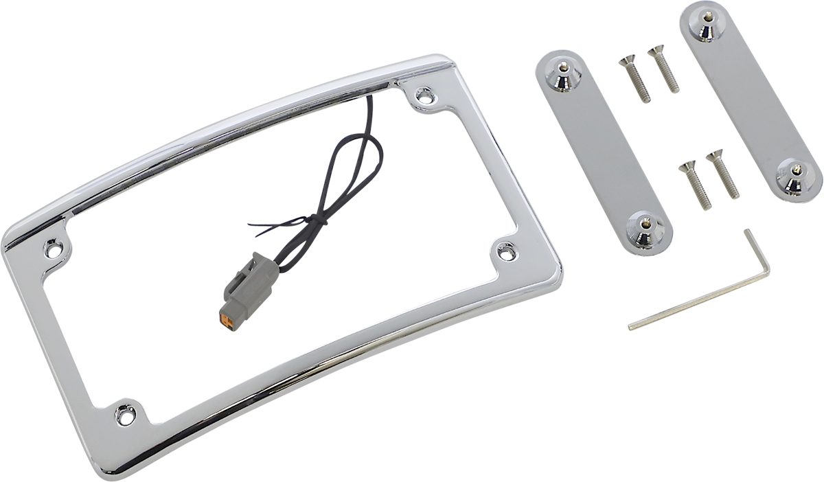 Custom Dynamics LED Motorcycle License Plate Frame 2014-2022 CVO Touring Models