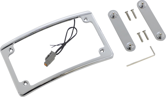 Custom Dynamics LED Motorcycle License Plate Frame 2014-2022 CVO Touring Models