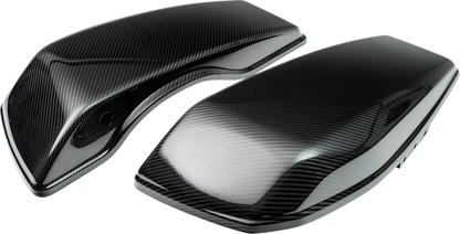 Slyfox Gloss Carbon Fiber Saddlebag Lids for 2023-2025 Harley Road Street Glide