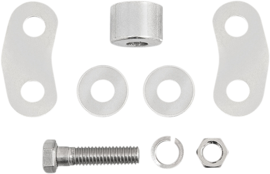 Memphis Shades Short Polished Motorcycle 1-1/4" Headlight Extension Block Harley
