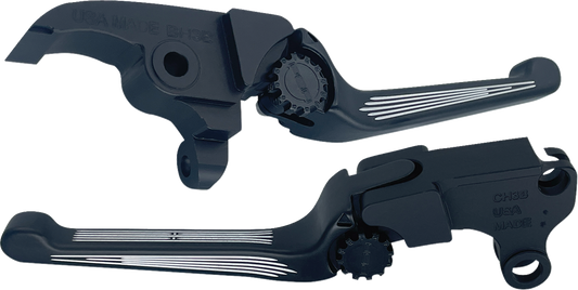 PSR Anthem Contrast Adjustable Clutch Brake Lever Set 2023-2024 Harley Touring