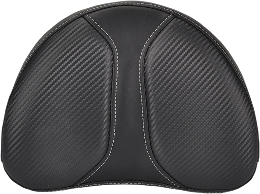 Saddlemen Dominator Half-Moon Vinyl Motorcycle Sissy Bar Pad Harley Davidson