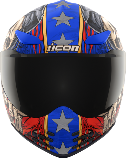Icon Domain Revere Glory Unisex Adult Motorcycle Street Race Full Face Helmet
