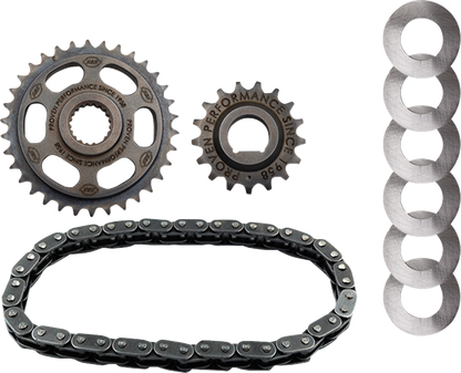 S&S Replacement Camshaft Chain Drive Kit for 2017-2025 Harley Touring Softail M8