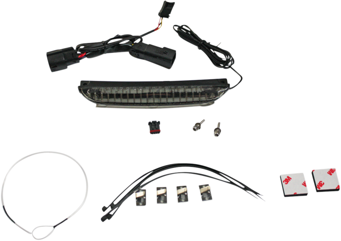 Custom Dynamics Rear LED Luggage Rack Light 2014-2024 Harley Touring FLHX FLHR