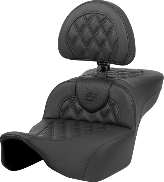 Saddlemen Roadsofa Lattice Extended Seat & Backrest for 2023-2025 Harley Touring