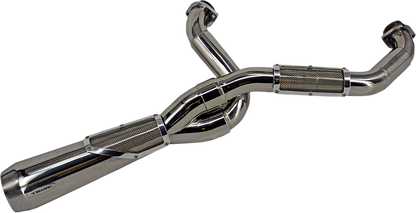 Trask Big Sexy 2-1 Exhaust System for 2017-2024 Harley M8 Touring FLHX FLHR