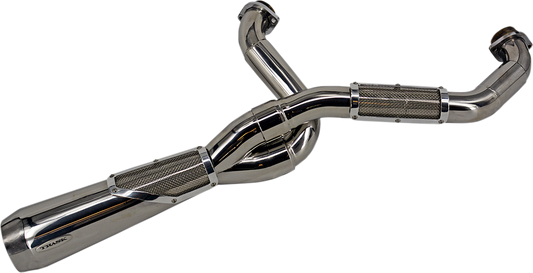 Trask Big Sexy 2-1 Exhaust System for 2017-2024 Harley M8 Touring FLHX FLHR