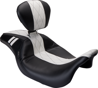 Le Pera Outcast GT Seat & Backrest fits 2008-2024 Harley Touring LK-987BRGTWDM