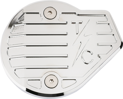 Thrashin Supply Finned Chrome Cam Cover for 2023-2024 Harley Touring TSC-3029-3