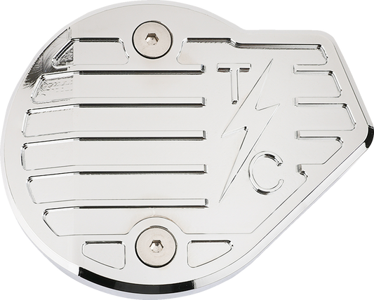 Thrashin Supply Finned Chrome Cam Cover for 2023-2024 Harley Touring TSC-3029-3