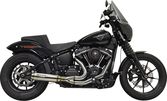 Bassani Road Rage III 2-1 Exhaust System Superbike Muffler 18-24 Harley Softail