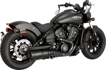 Vance & Hines Hi-Output Black Slip On Muffler for 2025 Indian Scout Bobber 48627