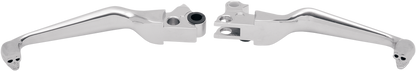 Drag Specialties Skull Handlebar Lever Set 1996-2017 Harley Dyna Softail Models