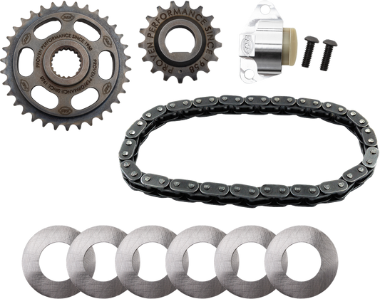 S&S Camshaft Chain Drive Tensioner Kit for 2017-2025 Harley Touring Softail M8