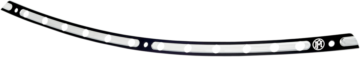 Performance Machine Black Chrome Hole Shot Fairing Trim 96-13 Harley Touring