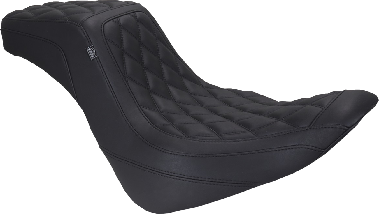 Mustang Squareback Diamond Stitch Seat fits 2018-2026 Harley Softail Low Rider