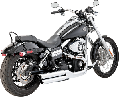 Vance & Hines Twin Slash 3" Slip On Mufflers fits 2008-2017 Harley Dyna FXDF