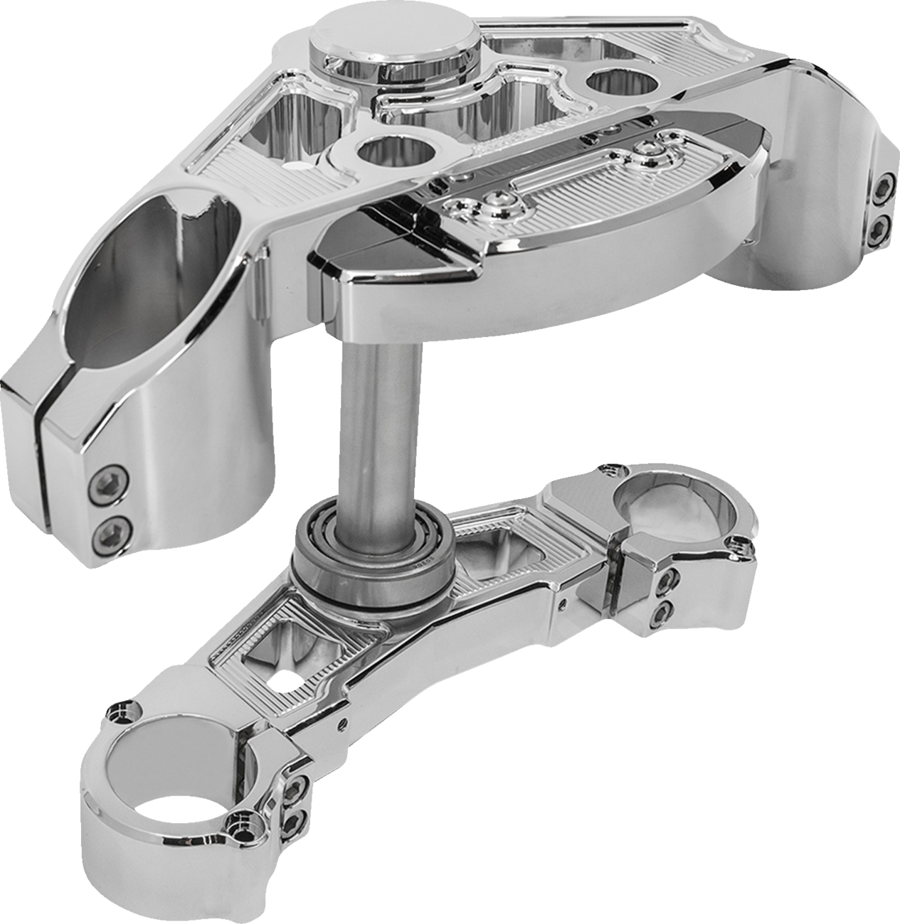 Arlen Ness Method +2" Drop Triple Tree Kit for 2015-2023 Harley Road Glide FLTR