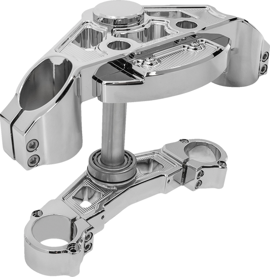Arlen Ness Method +2" Drop Triple Tree Kit for 2015-2023 Harley Road Glide FLTR