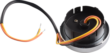 Drag Specialties Chrome LED Fuel Gas Gauge for 2001-2008 Harley Softail Dyna