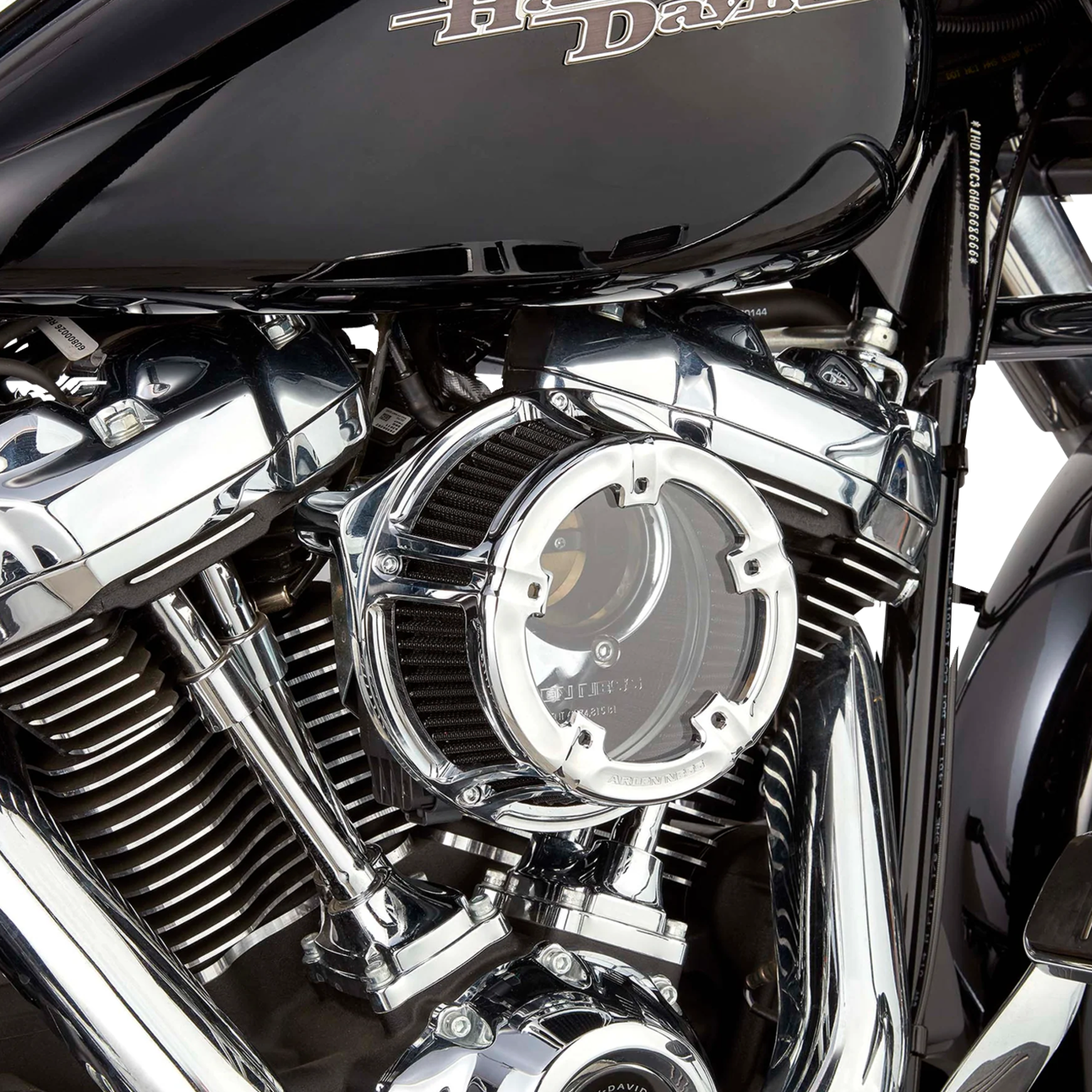 Arlen Ness Chrome Method Clear Series Air Cleaner Filter 2023-2025 Harley Touring